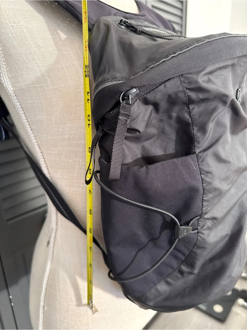 Lululemon Run All Day Backpack 13L Vest Style Running Commuter Bag - Black OS